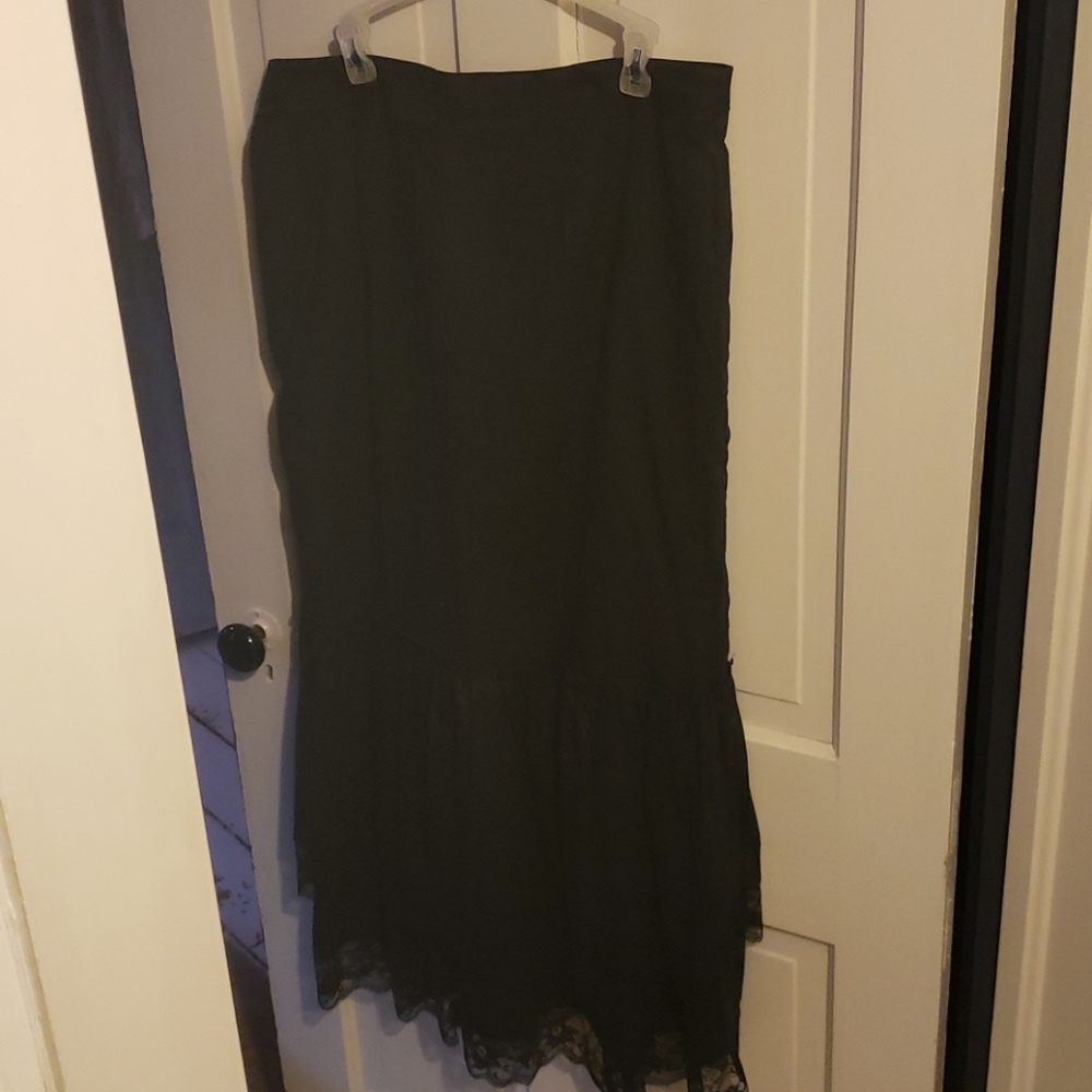 Black Victorian Skirt